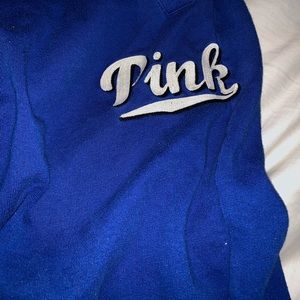 Pink boyfriend fit swear pants